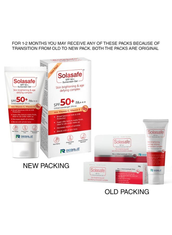 Solasafe Regaliz Sunscreen SPF 50+ | Broad-Spectrum UVA & UVB Protection | Water-Resistant, Lightweight, and Non-Greasy Formula | Anti-Aging and Blue Light Protection | Suitable for All Skin Types - Image 5