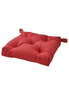 erorex Chair cushion, dark red, 40/35x38x7 cm  - Image 1