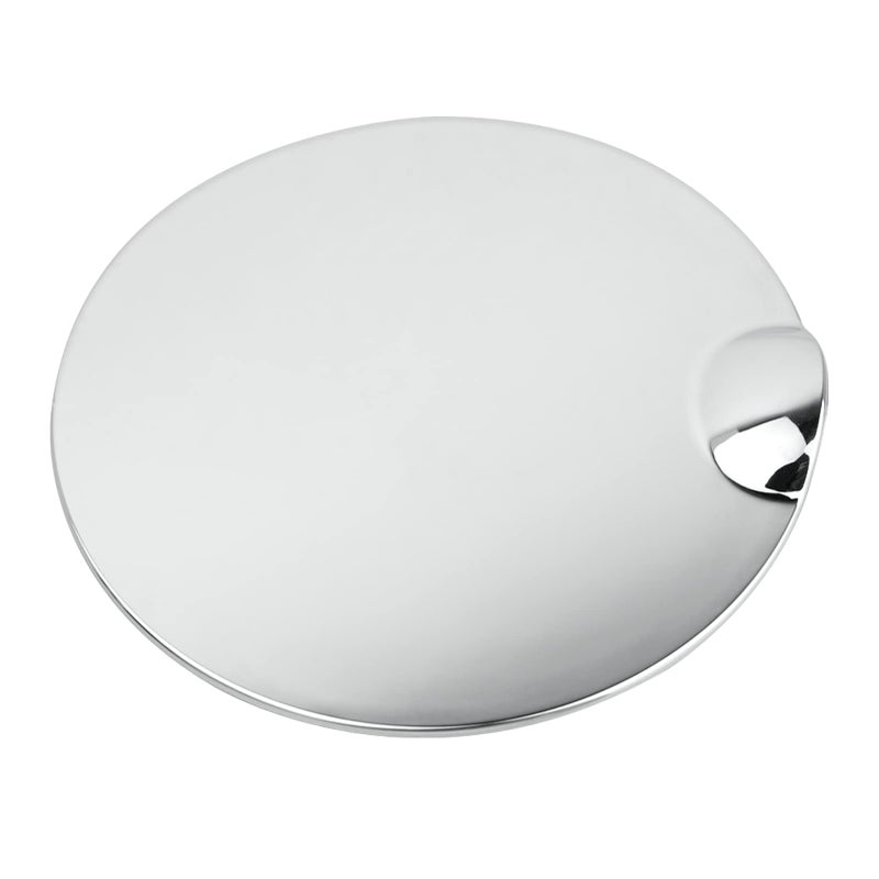 Jaronx Compatible With Ford F150 Gas Cap Cover Replacement 2009 2010 2011 2012 2013 2014 Chrome Fuel Door Cover for F150 Gas Door 9L3Z99405A26AA Fuel Tank Filler Cap