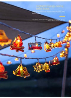 Y&D 4 M 20 Lights Outdoor Tent Camping Canopy Atmosphere LED Waterproof Camp String Lights  - Image 4