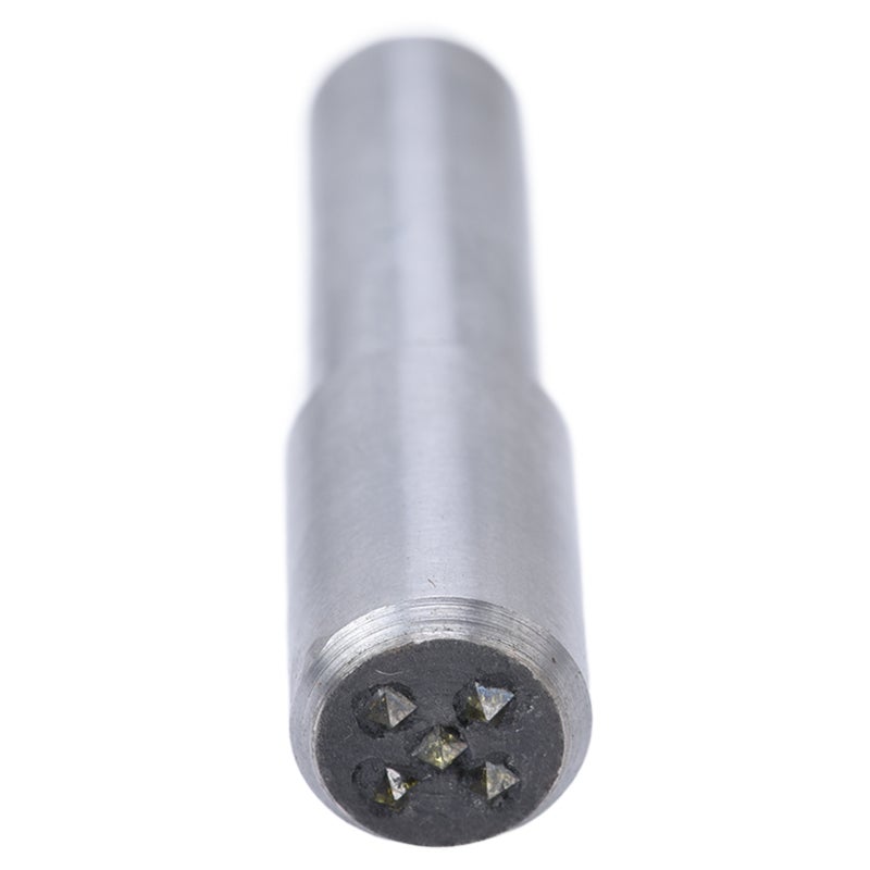 Square 5 Point Diamond Dresser Grinding Wheel Dressing Pen Tool with 10mm Carbon Steel Shank - Image 3