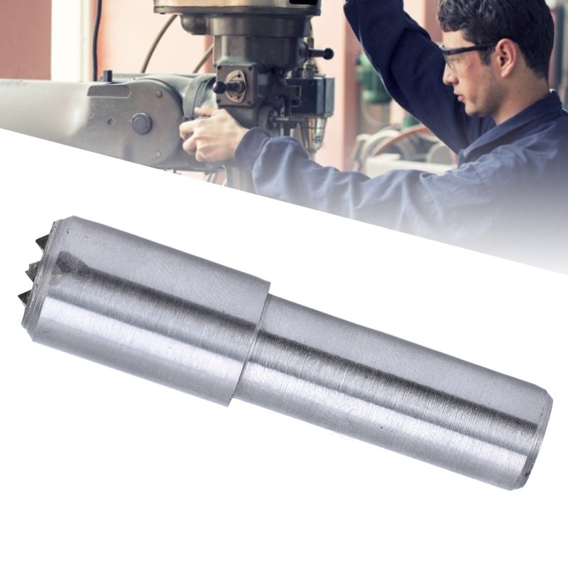 Square 5 Point Diamond Dresser Grinding Wheel Dressing Pen Tool with 10mm Carbon Steel Shank - Image 1