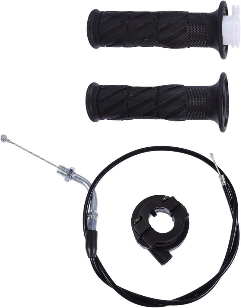 Hemobllo Throttle Control Grip Assembly Universal Throttle Handle for-Road Motorcycles High-Performance Gas Handle Cable for Motorbike Accessories - Image 1