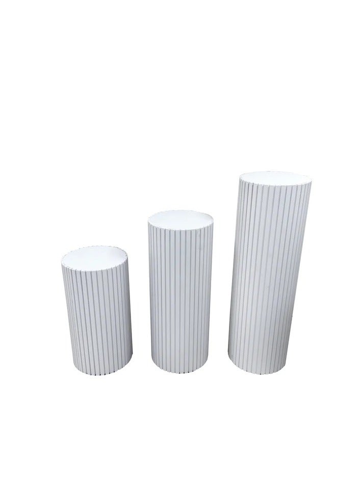 لمسة إبداع – قواعد مستديرة – قواعد بيضاء – قواعد سوداء – رافعات فوم PVC - Image 4
