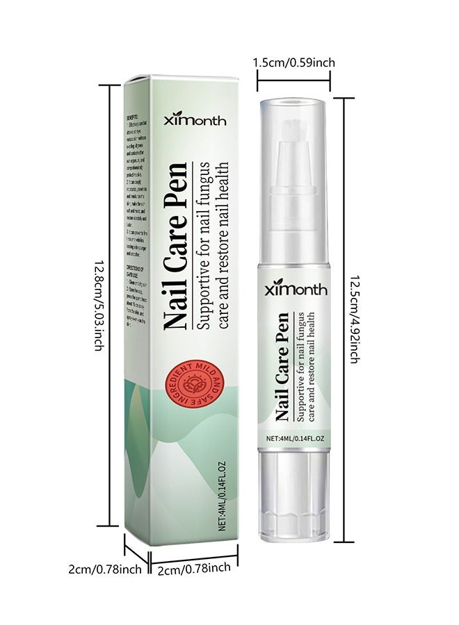ximonth Nail Care Pen - Nail Care Pen Suitable for Repairing Onychomycosis and Dead Skin and Moisturizing Nails - Image 2