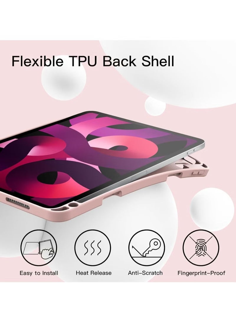 TIGER iPad Air 11-inch M2 2024 6th Generation Case with Pencil Holder, Silicone Magnetic Cover, Slim Tablet Protection for iPad Air 11-inch M2 6th Generation - Image 4