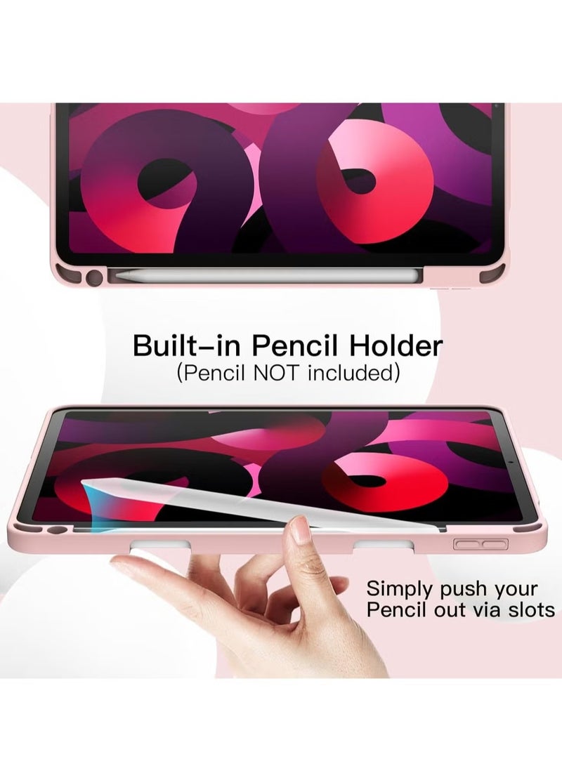 TIGER iPad Air 11-inch M2 2024 6th Generation Case with Pencil Holder, Silicone Magnetic Cover, Slim Tablet Protection for iPad Air 11-inch M2 6th Generation - Image 5