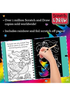 Scratch and Draw Mermaids - Scratch Art Activity Book  - Image 5