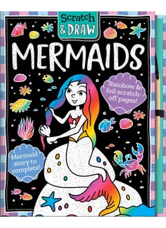 Scratch and Draw Mermaids - Scratch Art Activity Book  - Image 4
