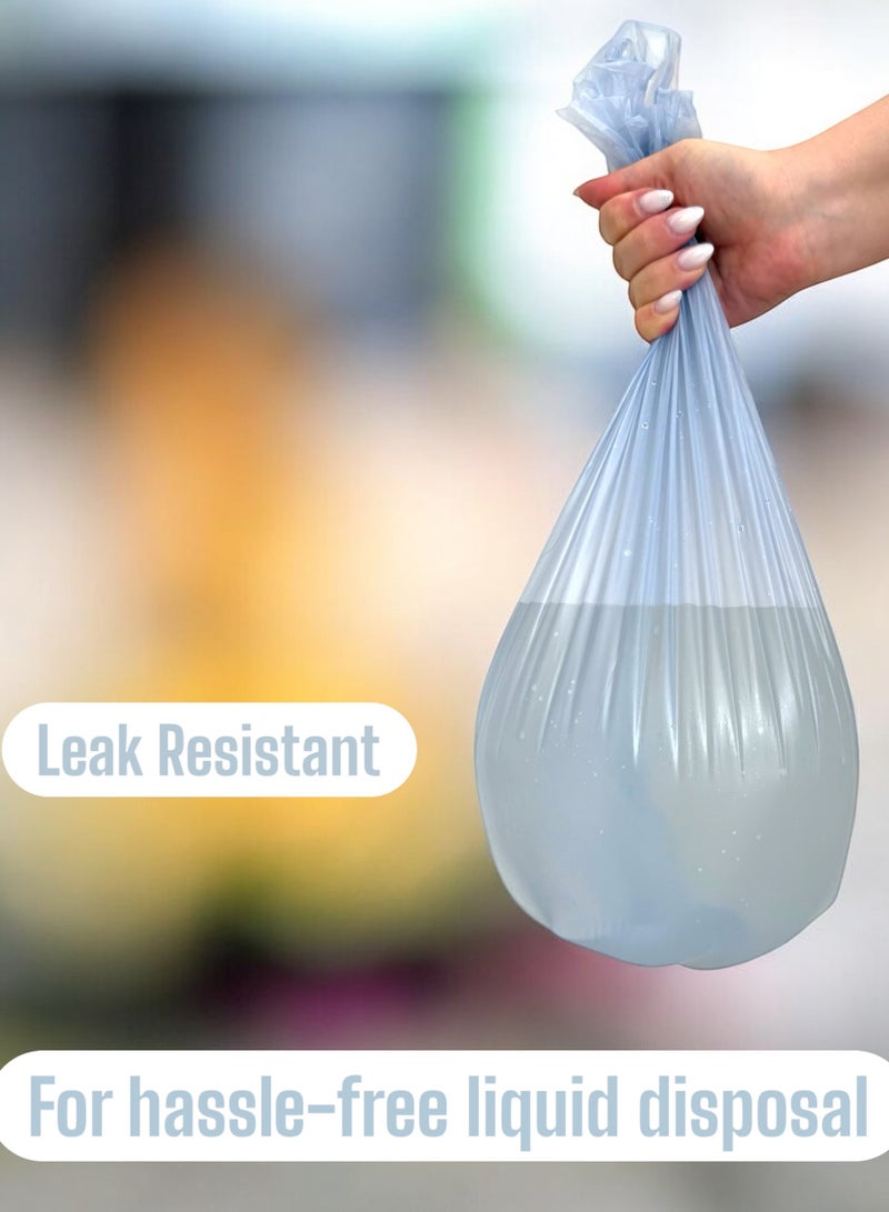 Rasa Extra Small Garbage Bags – 5 Gallons, 40x50cm, 25 Pcs Per Roll x 3 Rolls (Multi-Color) | Leak-Resistant, Eco-Friendly, Jasmine Scented 75 Pieces - Image 4