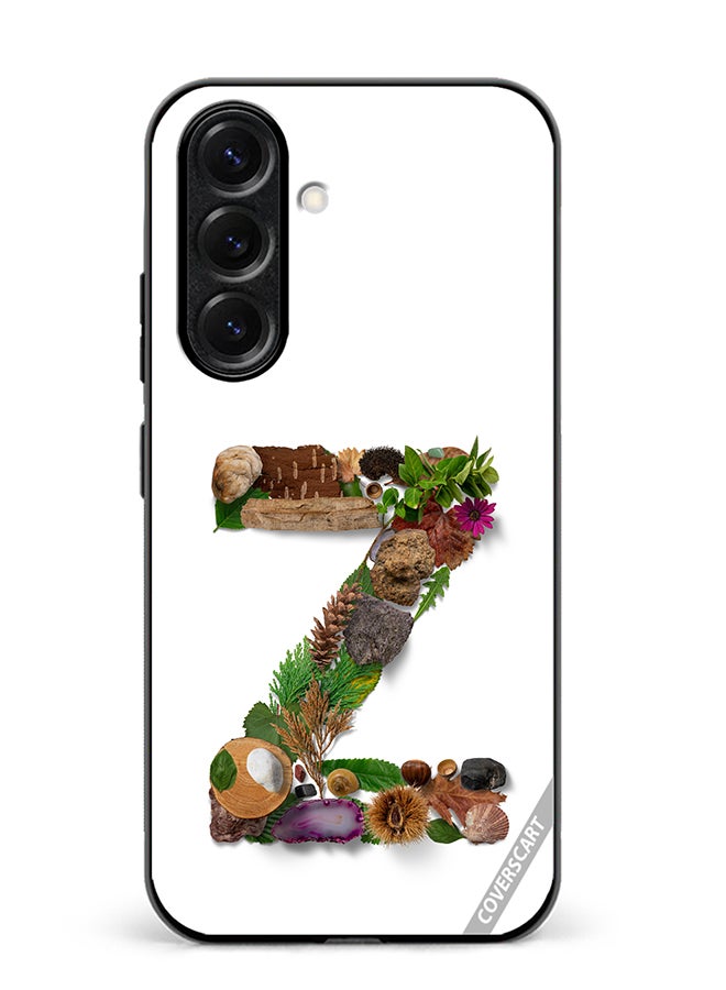 Protective Case Cover For Samsung Galaxy S25 Alphabet Z Design Multicolour