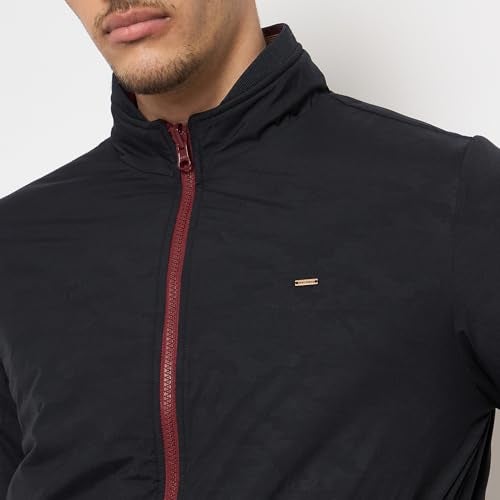 Duke Stardust Men Full Sleeve Reversible Jacket (SDZ3146_Wine_M) - Image 2
