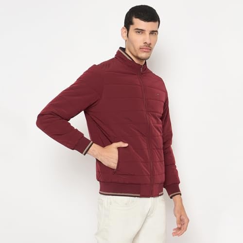 Duke Stardust Men Full Sleeve Reversible Jacket (SDZ3146_Wine_M) - Image 3