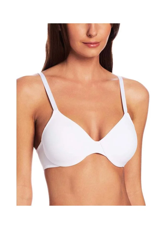 هينز Hanes Womens Comfort Shape Concealing Petals Underwire Bra