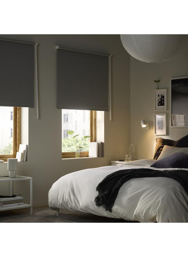 erorex Block-Out Roller Blind, Grey, 200X195 Cm - Image 3
