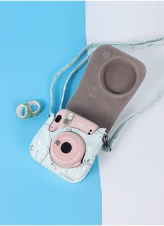 FUJIFILM Camera Case Compatible with Instax Mini 11 Camera, Floral Pattern Style Camera Carry Bag for Instax Mini 11  - Image 4