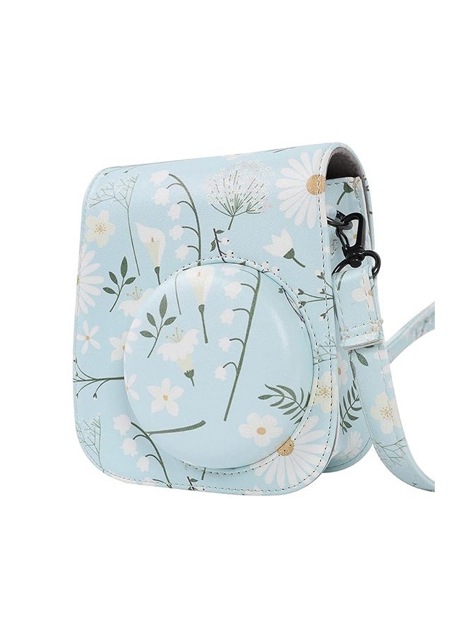 FUJIFILM - Camera Case Compatible with Instax Mini 11 Camera, Floral Pattern Style Camera Carry Bag for Instax Mini 11 - Image 1