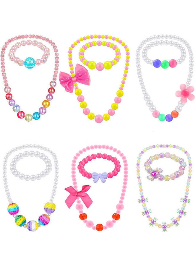 NIBEMINENT 12-Piece Princess Necklace Accessories Set - Image 1