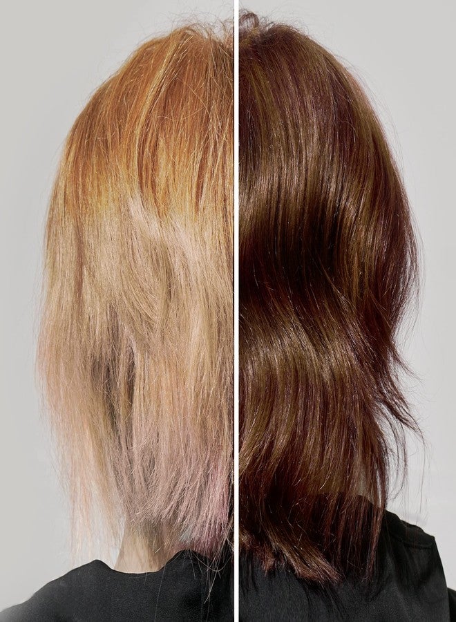 Pallure Color Pigment Refresher Mask, Semi Permanent Hair Color Depositing Conditioner, 8.5 Oz (Brown) - Image 3