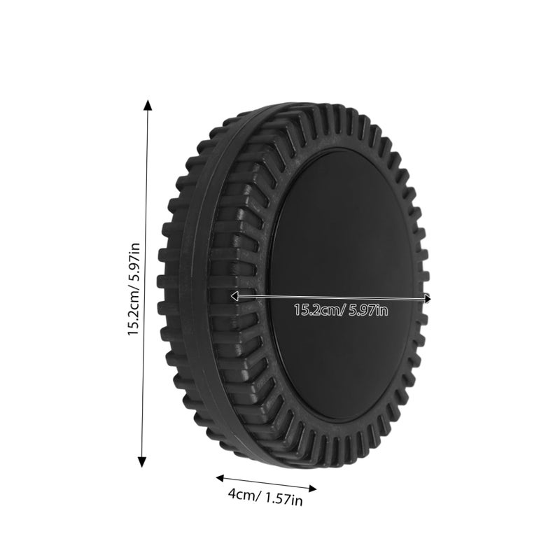 2Pcs Grill Wheels Replacement Kit For Outdoor BBQ Grill And Cooler Cart - Image 3