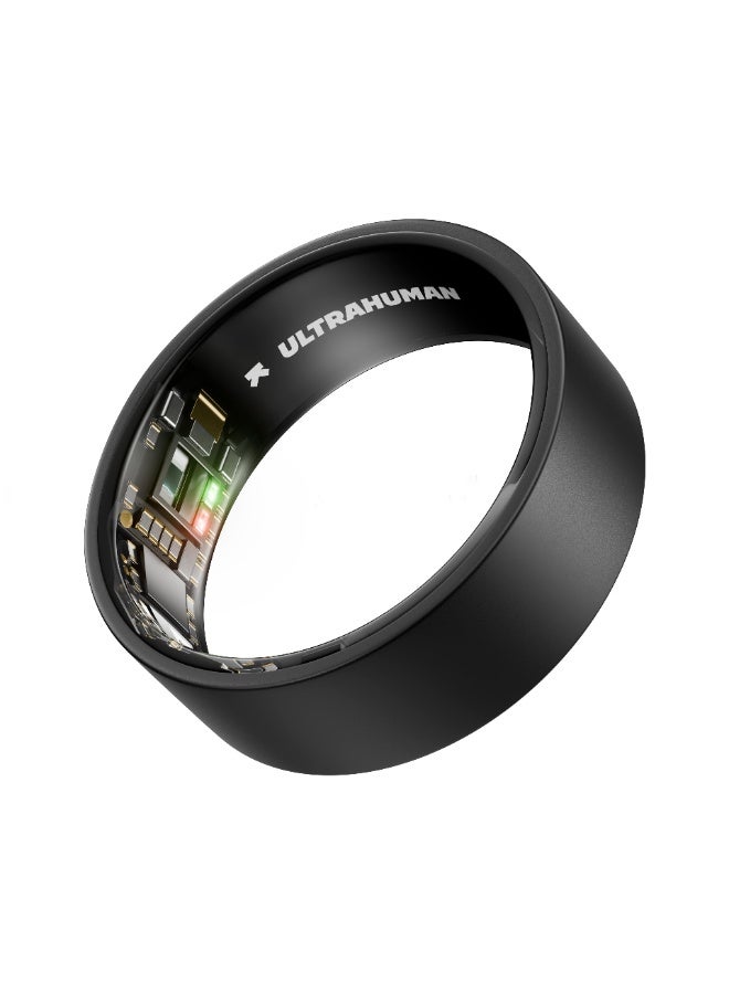 Ultrahuman Ring AIR - Advanced Sleep-Tracking Wearable, HRV & Temperature Monitoring, Track Workout, Movement & Recovery, Water Resistant, 6 Days Battery Life(Size 11)