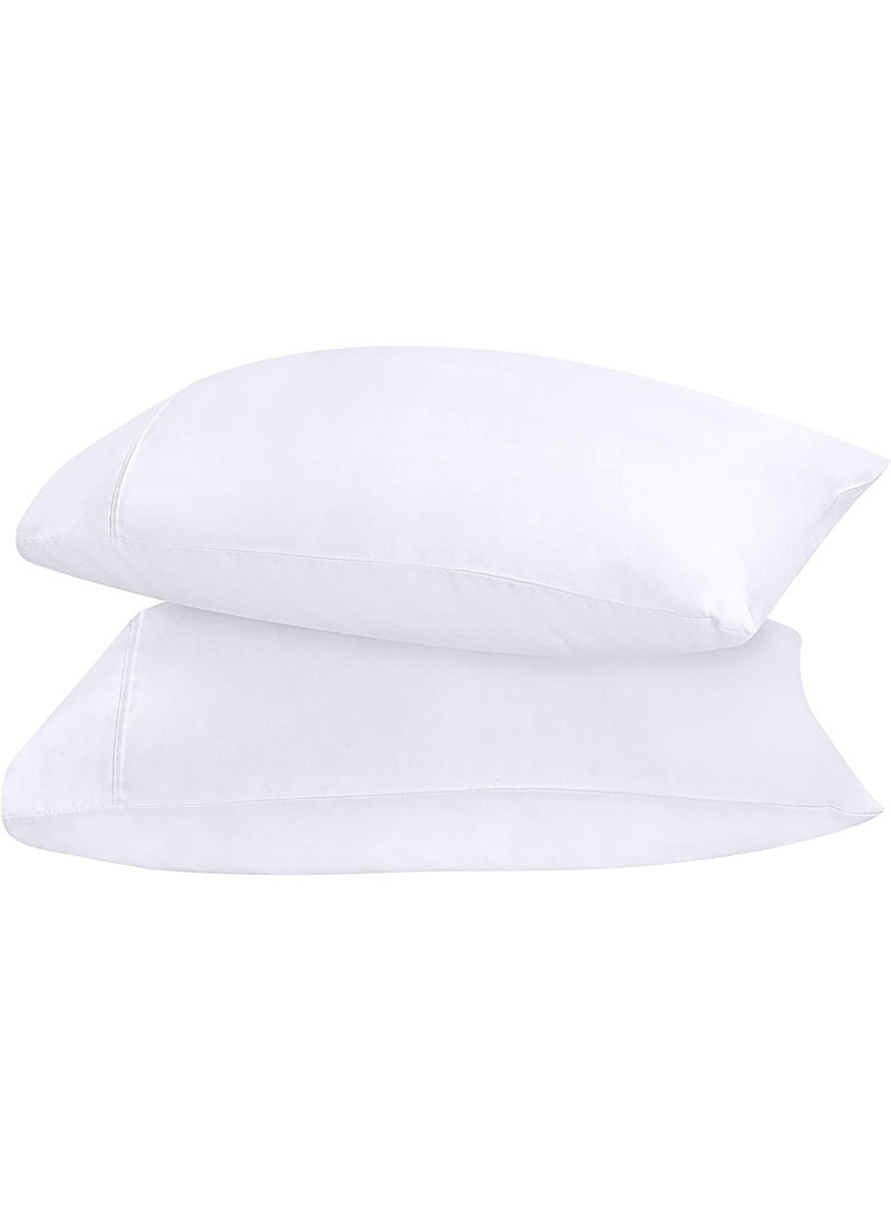 Utopia Bedding Utopia Bedding King Standard Pillow Cases - 2 Pack - Envelope Closure - Soft Brushed Microfiber Fabric - Shrinkage and Fade Resistant Pillow Covers 20 X 36 Inches (King Standard  White)  - Image 5