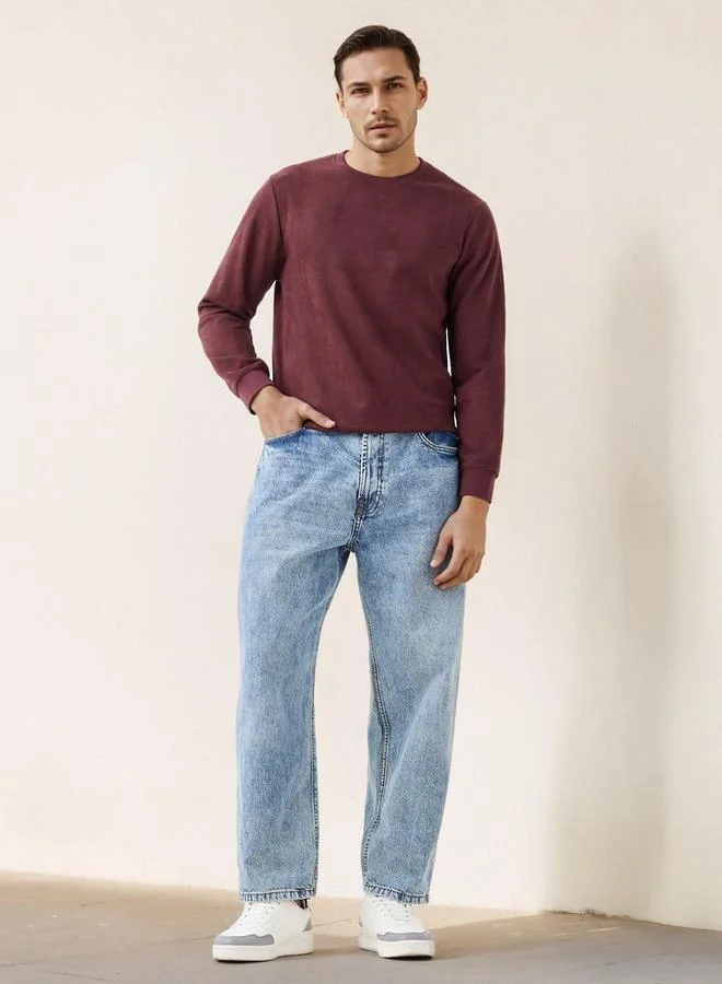 ايكونيك سترة قطنية أيقونية بنقوش بارزة