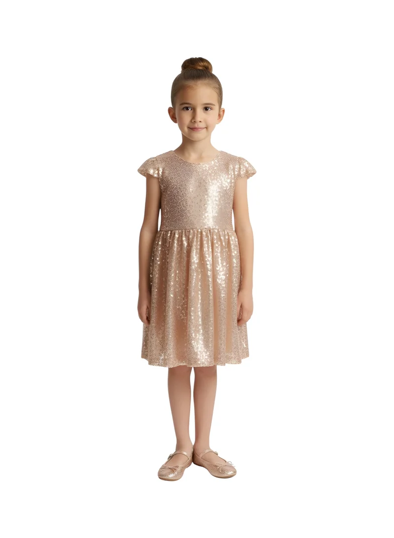 Bidani Gold Sparkle Fun Dress
