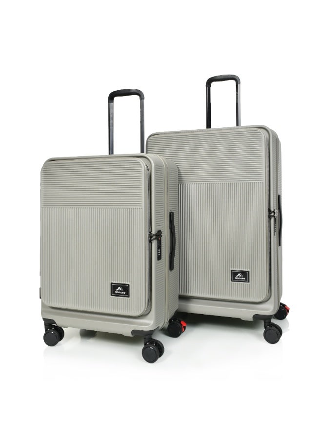 مورانو مجموعة حقائب سفر 3 قطع ( 20"، 24"، 28 بوصة)، حقيبة سفر صلبة من البولي كربونات مع قفل إدارة أمن النقل (أخضر) - Image 3