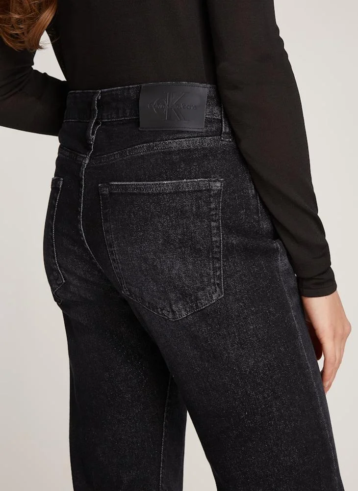 Calvin Klein Jeans Straight Fit Rinse Wash Jeans