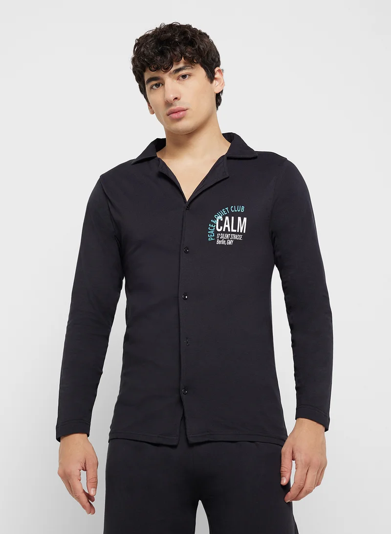 سفنتي فايف Solid Pyjama Set