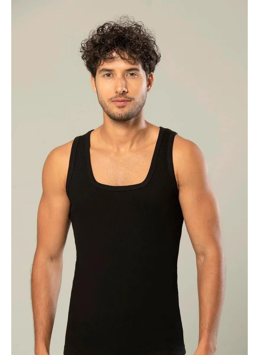 Erdem Men's Camisole Square Neck Undershirt 1128 - 3 Pieces
