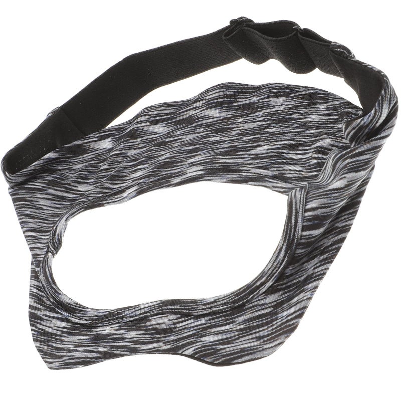 Adjustable Quick Drying VR Headset Face Cover Sweat Absorbing Breathable Grey Black - Image 2