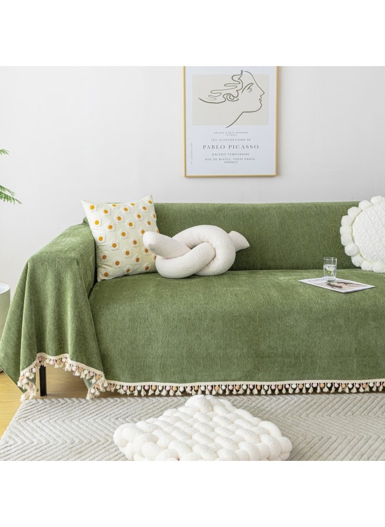 Beauenty Modern simple Chenille herringbone sofa cover  - Image 2