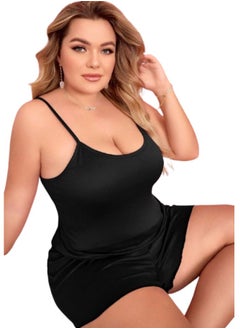 Generic Custom-fit hot shorts set - solid black  - Image 4