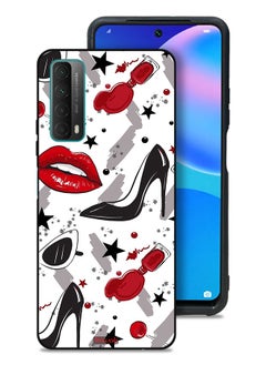 Huawei P smart (2021) Protective Case Cover Lipstick And Shoes Art
