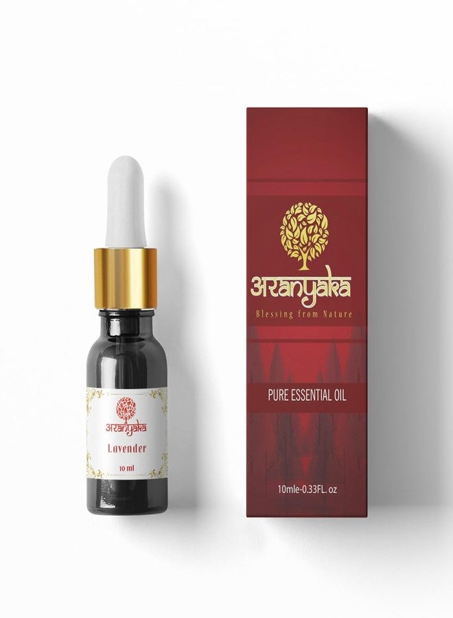 Aranyaka Pure Lavender Essential Oil, 10 ml, Therapeutic Grade, For Aromatherapy, Sleep and Stress Relief - Image 2