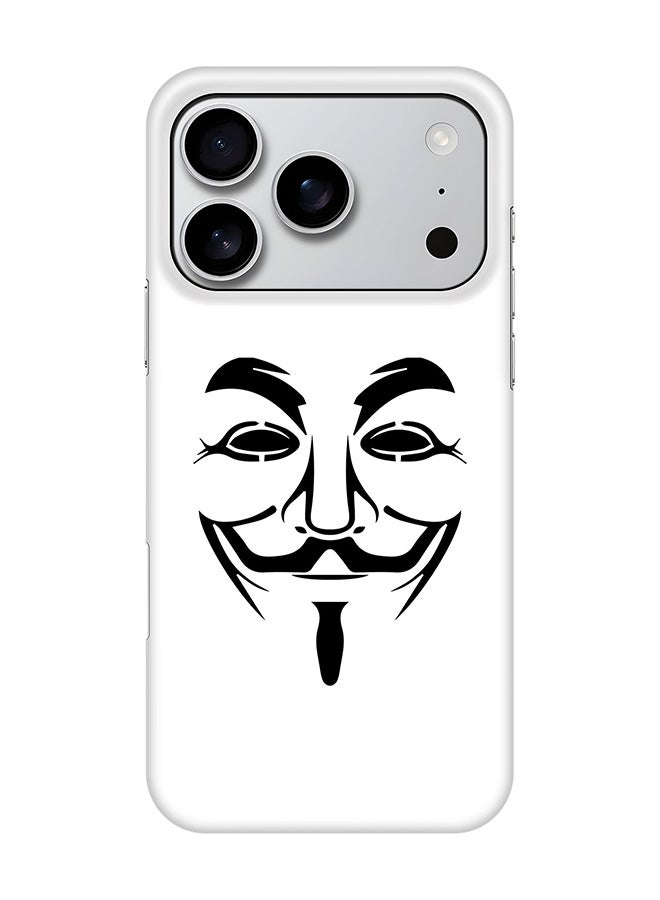 Stylizedd For iPhone 17 Pro,Case, [Compatible with MagSafe] Magnetic cover Slim fit Protection Matte, - Vendetta Mask