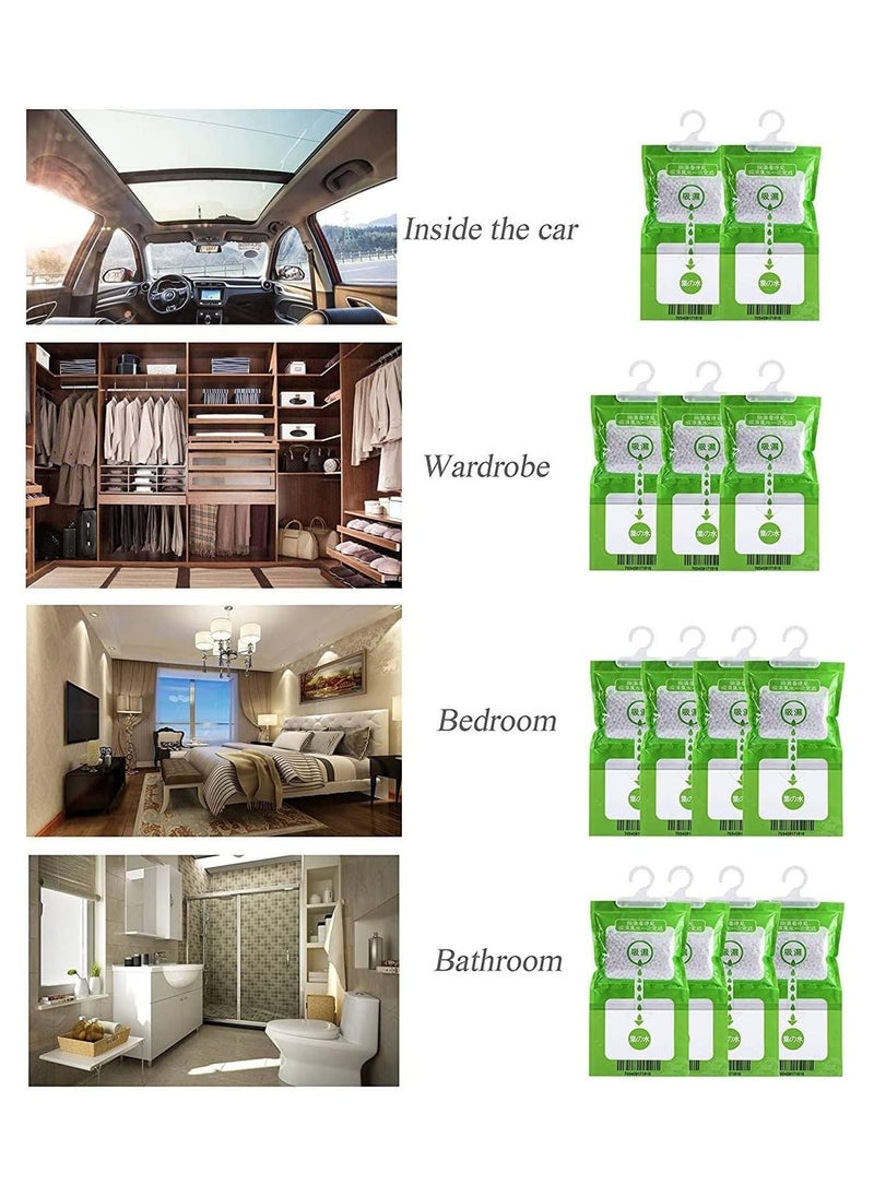 TYCOM - Deodorizer, Hanging Humidity Packs for Effectively Absorbing Excess Moisture, Closet Dehumidifiers & Odor Removers for Home & Car - 18Pcs - Image 1