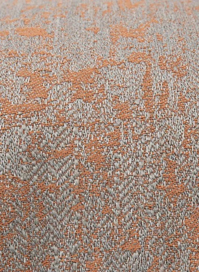 KNOT HOME Cushion Hazel Tangelo (with filler) Pillow Knot Home Cover Set for Modern Sofa Contemporary Living Room Bedroom and Office Soft Washable