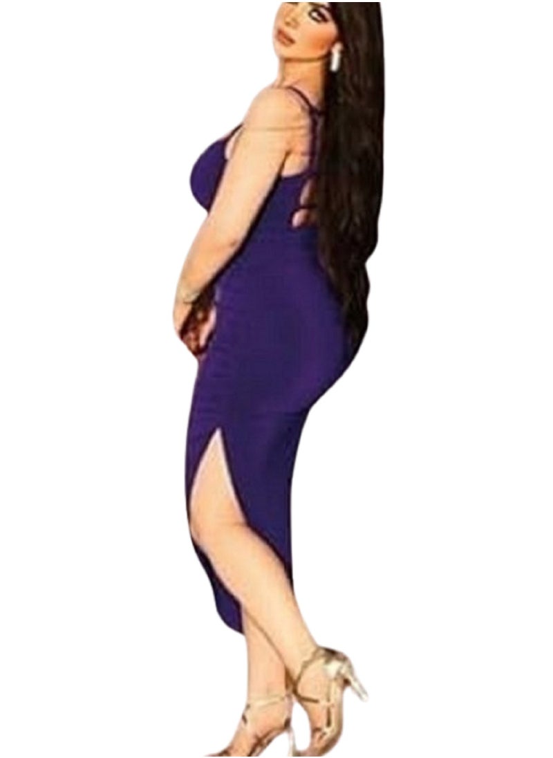 MANIKAN - Women’s Long Nightshirt with One Side Opening Open Chest and Back Opening - Image 1