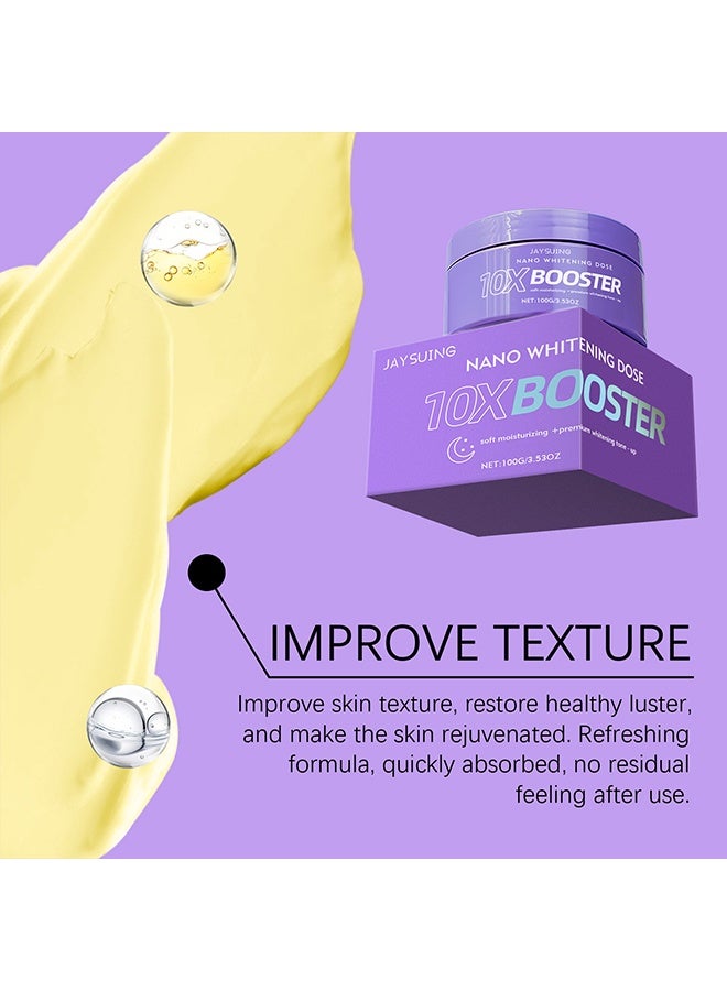جايسوينغ جرعة تعزز التفتيح النانوي 10X، كريم لتفتيح الوجه وترطيبه - Image 5