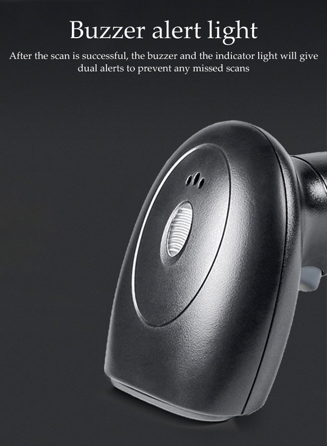 DUNISO ماسح باركود محمول، ماسح باركود سلكي، ماسح استشعار تلقائي، مقاوم للصدمات، مقاوم للسقوط، متين، لمتاجر السوبر ماركت، المكتبات، شركات الشحن، المتاجر، المستودعات - Image 4