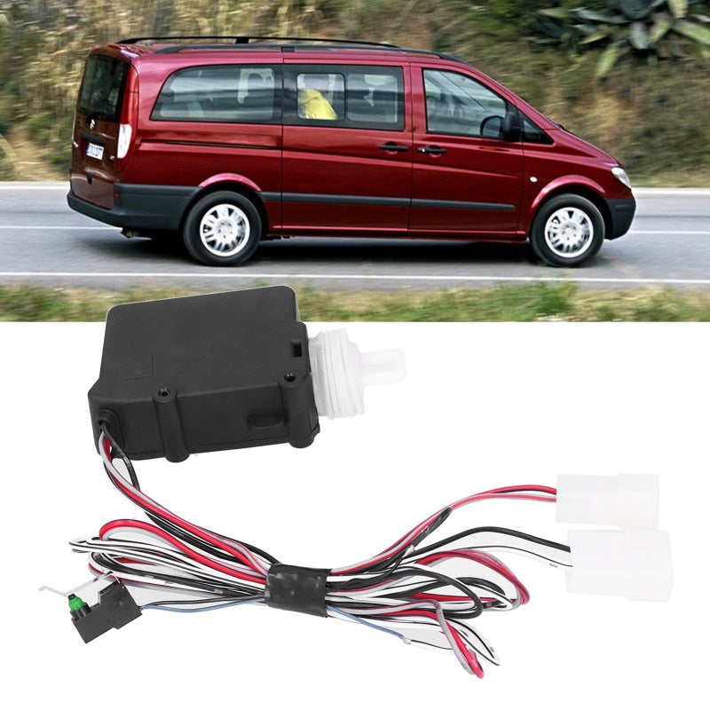 Central Locking Actuator: OEM 2D0959775C 0018002475 746-261 Premium ABS Plastic - Perfect Direct Fit Replacement Actuator for Mercedes Benz Sprinter 1995-2006, Vito 1996-2003 - Image 4