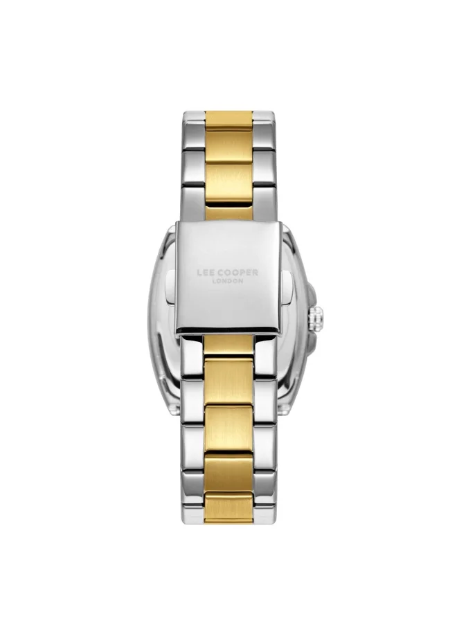 لي كوبر LEE COOPER Women's Watch, Analog Display and Metal Strap - LC08058.220, Two Tone