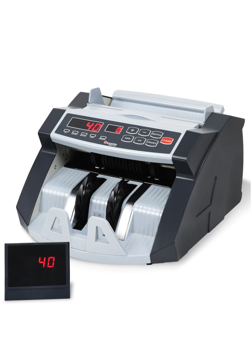Cassida - Set Cassida 5510 UV For Any Currency. Cash Counting Machine Detector Bill Counter With Cassida Cover - Image 1
