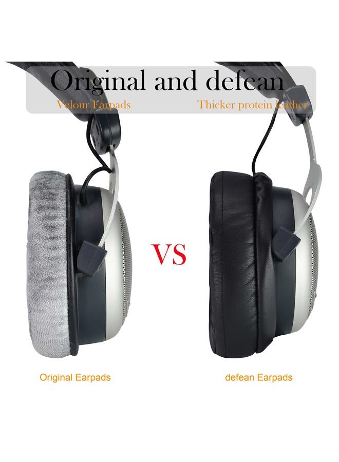 defean Replacement Cushion Ear Pads Earmuff earpads Pillow Cover for Beyerdynamic DT440 DT770 DT880 DT990 MMX300 RSX700 T5P T70 T90 t70p Custom ONE PRO Headphones - Image 4