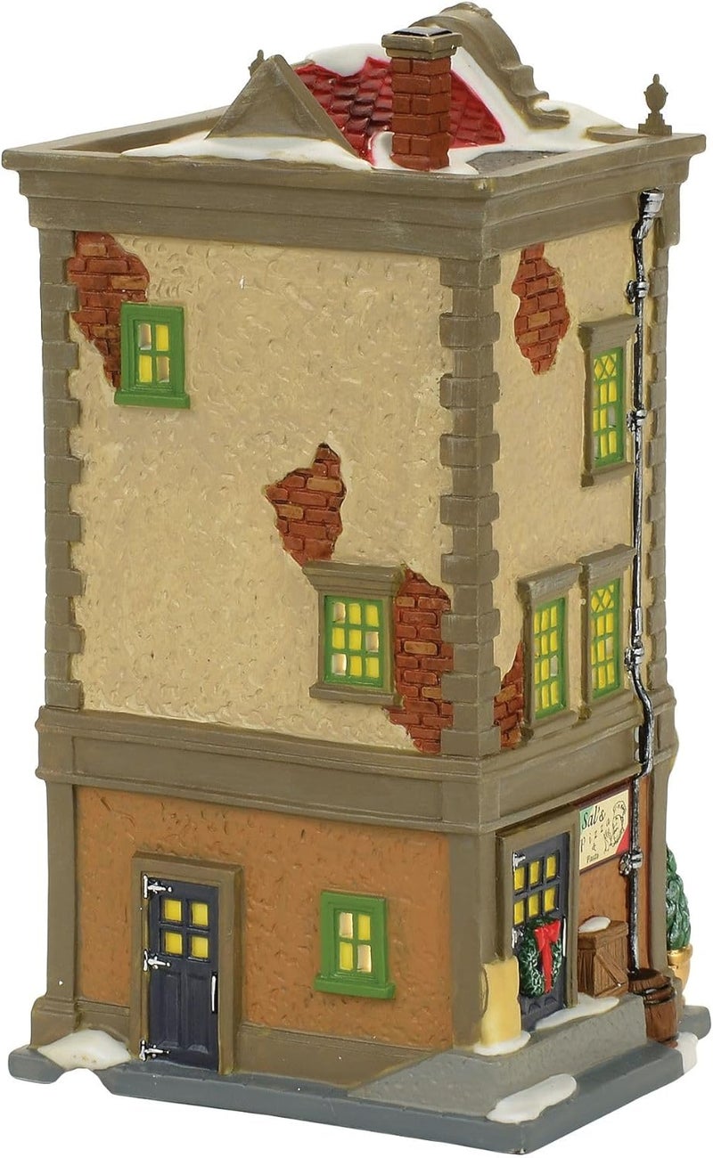Department 56 Christmas in The City Sal's Pizza and Pasta Restaurant Lit Building, 8.54 Inch, Multicolor - Image 2