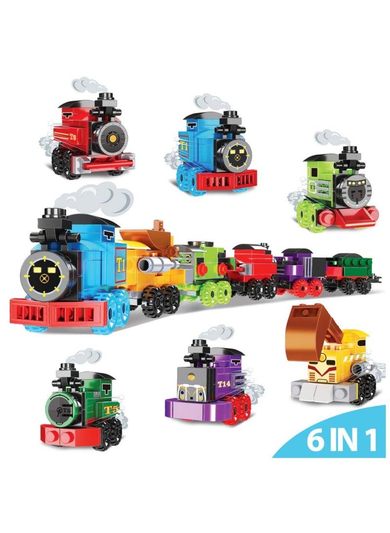 SYOSI 12PCS PreFilled Easter Eggs with Train Building Blocks Set for Kids Surprise Eggs Filled Toys Set, Easter Basket Stuffers, Easter Eggs Hunt, Easter Party Favors Classroom Prize Supplies - Image 5