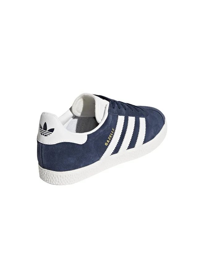 adidas Adidas GAZELLE J Blue CASUAL Trainers FOR JUNIOR BOYS AND GIRLS 6.5